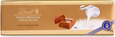 Produktbild von Lindt Swiss Premium Chocolate Vollmilch Extra Tafel 300g