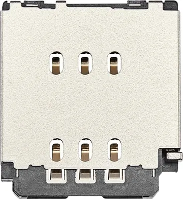 Image de Clappio, lecteur de carte Nano-SIM compatible avec l'iPhone 16 Pro, gris