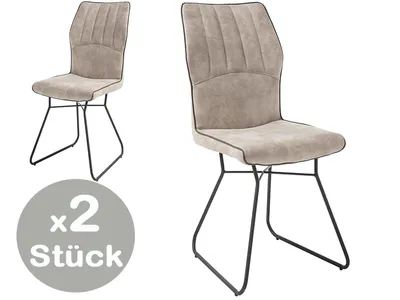 Produktbild von Stuhl TALIA Esszimmerstuhl beige grau