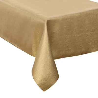 Immagine prodotto di Tovaglia dorata, rettangolare, 140 x 360 cm