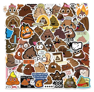 Lustige PVC-Sticker, 120 Stück, 4-6 cm, bunt, für Gepäck & mehr