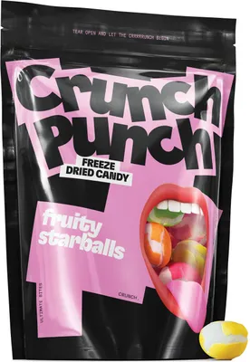 Produktbild von Crunch Punch Fruity Starballs (15 x 100g)