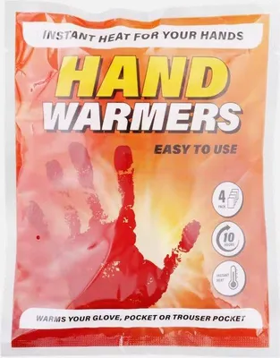 Produktbild von Merkloos Handwärmer - 4er Pack - 10 Stunden warme Hände - Sofortwärme - Handwärmer - Wärmepackung
