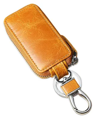Image de Omgoods - Support pour clés de voiture en cuir, pour une protection optimale