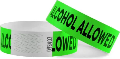 Immagine prodotto di Braccialetti in Tyrex per alcol ammessi CombiCraft - per 100 pezzi