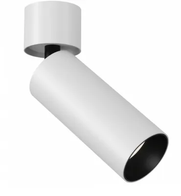 Zdjęcie produktu dla Lampa sufitowa LED, ruchomy reflektor, biały