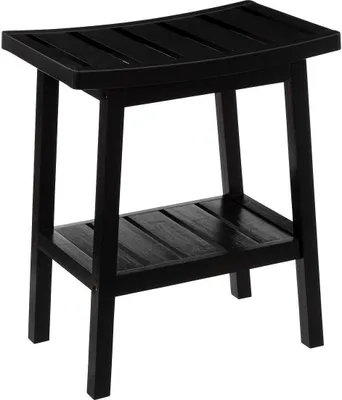 Obrázek produktu pro Toaletní stolička BAMBOO s poličkou na doplňky