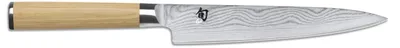 Japanisches Universalmesser 15 cm, Damast, VG MAX, 61 HRC, Pakkaholz-Griff