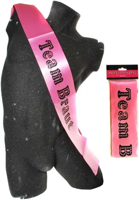 Produktbild von 1 Party SCHÄRPE TEAM BRAUT Junggesellinnenabschied Hochzeit Deko Hochzeit