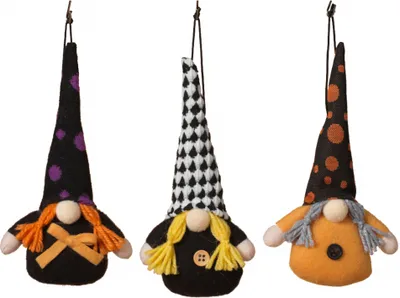 Produktbild von Halloween Hänge Gnom als Deko 16,5cm
