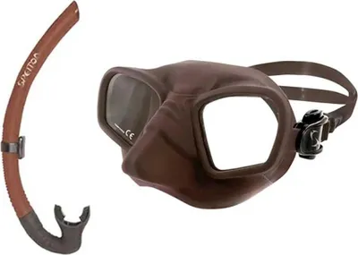 Zdjęcie produktu dla Spetton Mattbrown Camo Mattbrown Schnorchelset Braun Braun Jeden rozmiar