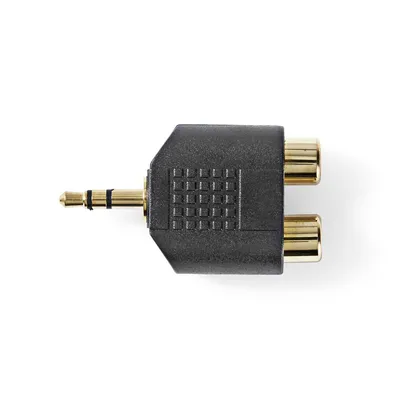 Produktbild von Nedis CABW22940AT, 3.5 mm, 2x RCA Female, Anthrazit