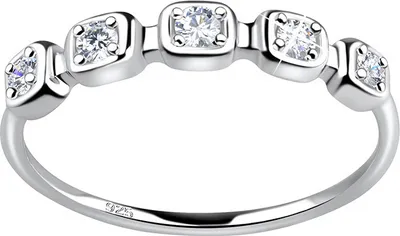 Produktbild von Zirkonia Sparkle Ring Silber 925 52 (16.5 mm Ø)