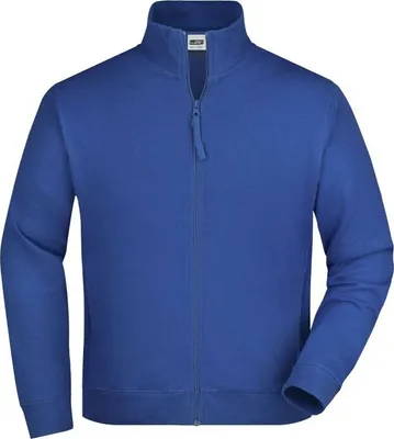 Produktbild von James & Nicholson Sweat Jacket Gr. M, royalblau