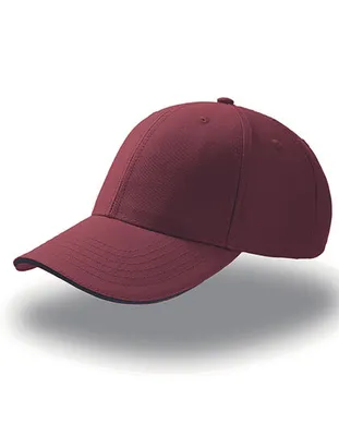 Produktbild von Atlantis  | Sport Sandwich Cap / Kappe / Mütze / Hut - Farbe: Burgundy/Navy - Größe: One Size