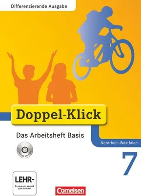 Produktbild von Doppel-Klick - Differenzierende Ausgabe Nordrhein-Westfalen. 7. Schuljahr. Das Arbeitsheft Basis mit CD-ROM