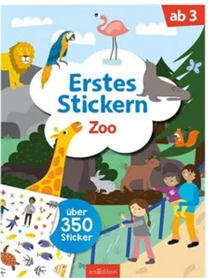 Image de Erstes Stickern - Zoo