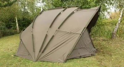 Produktbild von Nash Double Top APEX Ein-Mann-Karpfenzelt mit Prahmhauben-Design und Moskito-Innenkabine