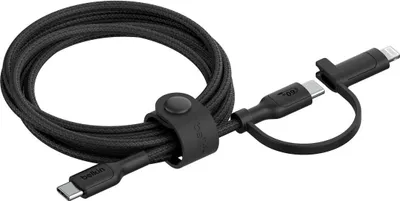 Immagine prodotto di Belkin BoostCharge Pro cavo USB USB 2.0 1,5 m USB C USB C/Lightning Nero