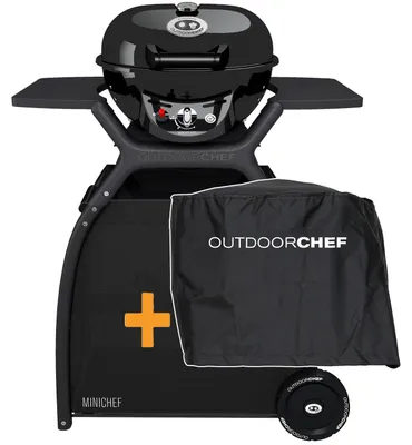 Produktbild von Outdoorchef Minichef 420 G Gas - X-DEAL inkl. Unterwagen und Abdeckhaube