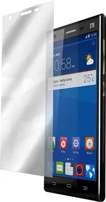Produktbild von 6er-Pack PhoneNatic Displayschutzfolien verspiegelt  kompatibel mit ZTE Star 2