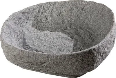 Produktbild von GreenLife Pflanzschale GreenLine für Dekorregenspeicher "Hinkelstein", grau; G0000428