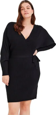 Produktbild von Vero Moda Curve Hollyrem Langärmliges Kurzes Kleid Braun 42-44 Damen Braun 42-44