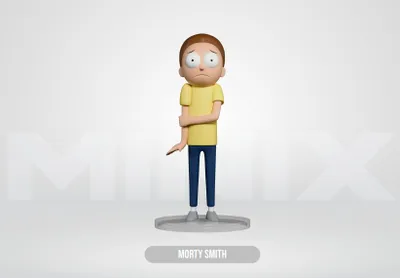 Produktbild von MINIX Rick and Morty Morty, Sammelfigur, Cartoon