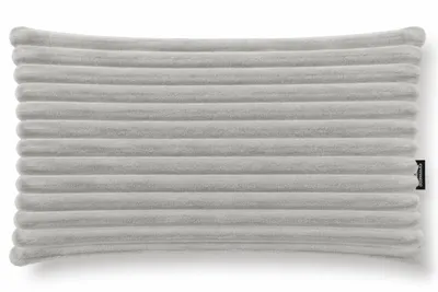 Zdjęcie produktu dla Geronimo | Poduszka dekoracyjna – Szara – 50 × 30 cm – miękka – wykonana z pluszowego materiału – można prać w pralce – zdejmowane poszewka – SOFTLY