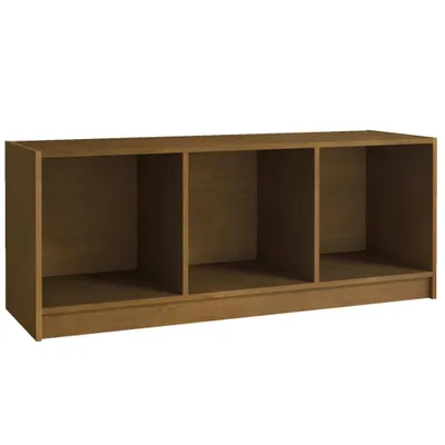 Produktbild von vidaXL TV-Schrank Honigbraun 104x33x41 cm Massivholz Kiefer