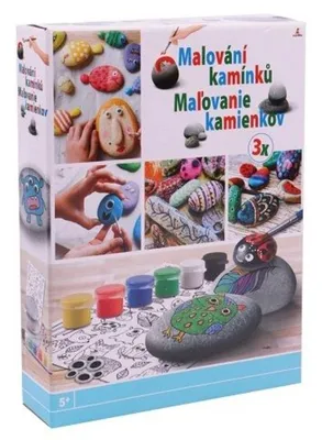Obrázek produktu pro Malování na kamínky se samolepkami
