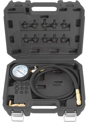 Produktbild von TECPO Öldrucktester Öldruckprüfer Öl-Messgerät Öldruckmesser Tester Prüfer Überprüfung von Öldruck bis 10 Bar