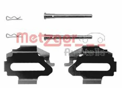 Produktbild von METZGER HINTEN Zubehörsatz Scheibenbremsbelag für FORD MONDEO II Kombi BNP