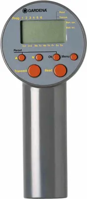 Produktbild von Gardena Programmiereinheit, Grau, Orange, Edelstahl