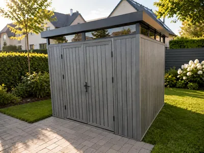 Produktbild von Linholm WPC Gartenhaus Stava 2,6 x 2,6, KI-generiertes Bild