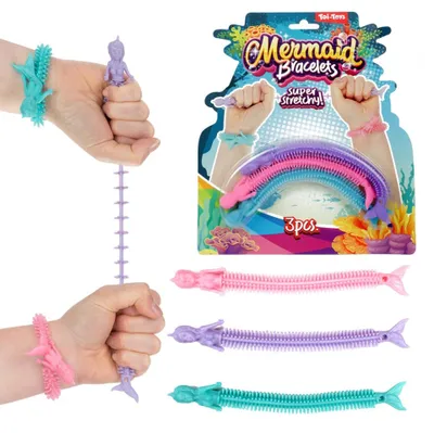 Zdjęcie produktu dla Rozciągliwa bransoletka syrenka Toi-toys Toi Toys