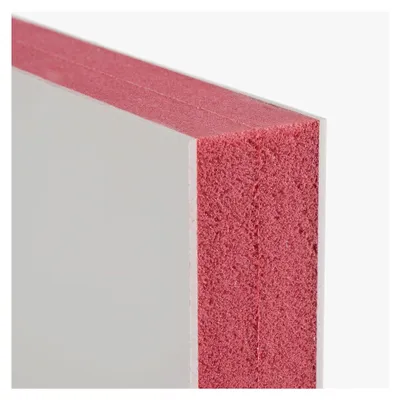 Produktbild von Weiße PVC-Sandwichplatte, 20mm, 500 x 1000 mm