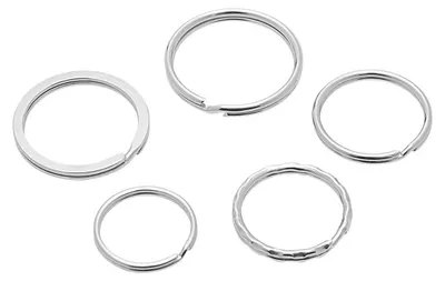 Produktbild von WEDO 262 30015 Metall-Schlüsselringe im Beutel