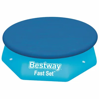 Obrázok produktu pre Bestway plachta na bazén, kryt na bazén, kryt na bazén Fast Set, priemer 2,90 m