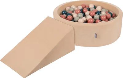 Produktbild von KiddyMoon Spielplatz Schaumstoff mit Bällebad PPZP-OK30V-112