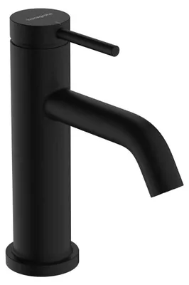 Produktbild von hansgrohe Tecturis S Standventil 80 mit Hebelgriff für Kaltwasser oder vorgemischtes Wasser ohne Ablaufgarnitur, Mattschwarz