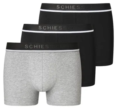 Produktbild von Schiesser Herren 3 Pack Boxershorts Baumwolle Multipack - 95/5