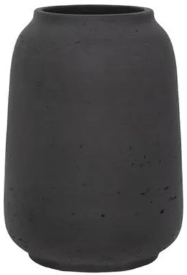 Produktbild von Töpfertöpfe Blumentopf-Vase Grau-Schwarz-Black Washed D 20,5cm H 28cm