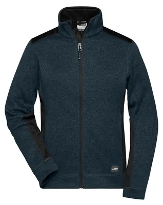 Produktbild von James and Nicholson - Fleecejacke für Damen, Jerseyware, Arbeit LT5863 (XL) (Marine)