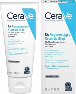 Produktbild von CeraVe SA Regenerierende Fußcreme 88 ml