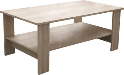 Immagine prodotto di Milani Home - tavolino da salotto moderno 100 x 55 x 41 cm, rovere grigio