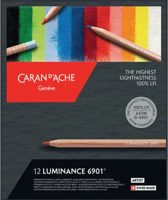 Produktbild von Caran d-Ache 6901.712 Buntstift 12 Stück(e)