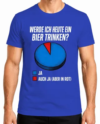 Zdjęcie produktu dla Czy dziś wypiję piwo? Zabawny napis, ironia. Męska koszulka, niebieska, rozmiar XXL