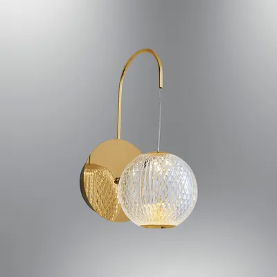 Immagine prodotto di Opviq, L1388 - Giallo, lampada da parete, CORPO IN METALLO, giallo, 18 x 21 x 12 cm