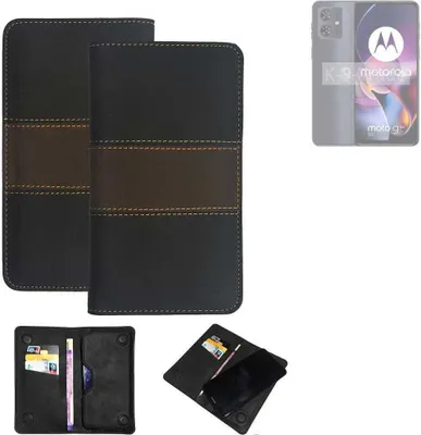 Produktbild von K-S-Trade Hülle Handyhülle kompatibel mit Motorola Moto G54 5G Power Edition Schutzhülle Walletcase Bookstyle Tasche Schutz Case Handytasche Wallet